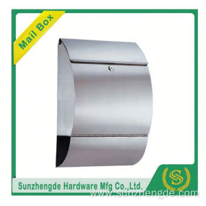 SMB-013SS Customize High Quality City Decorative Single Stainless Steel Mailbox